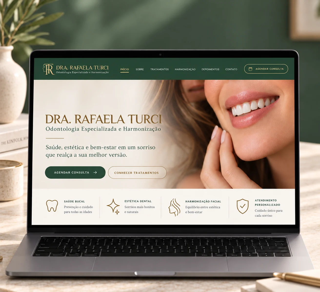 Site da Dra. Rafaela Turci
