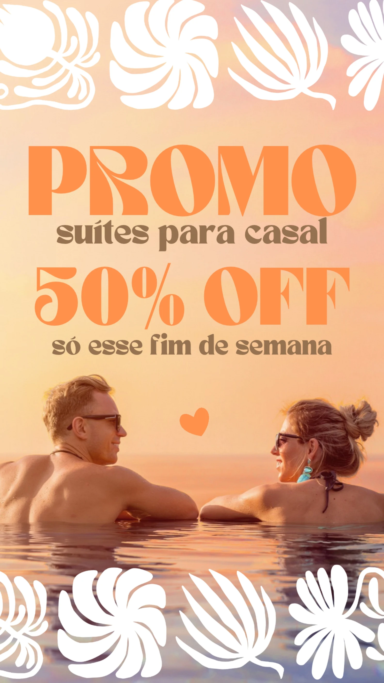 Story do Macal Resort: promoção de suítes para casal com 50% de desconto no fim de semana