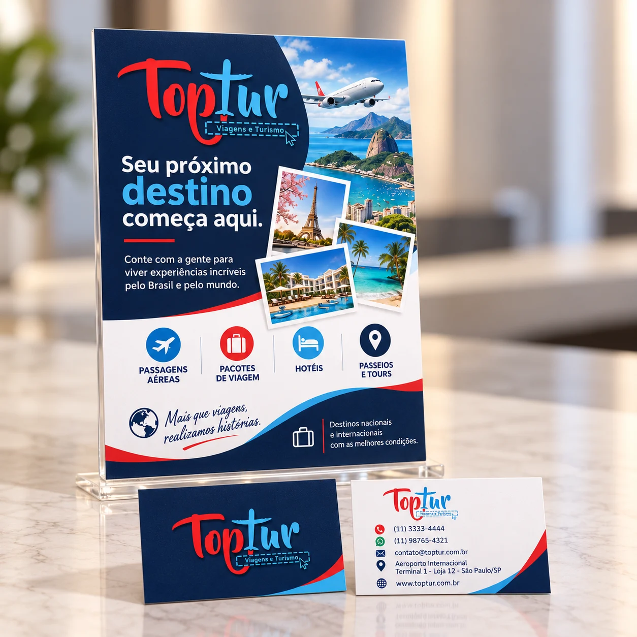 Impressos da TopTur